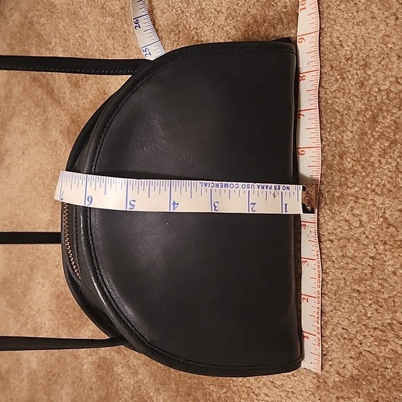 Coach Vintage Kimball Leather Half Moon Crossbody Bag - Picture 2 of 12